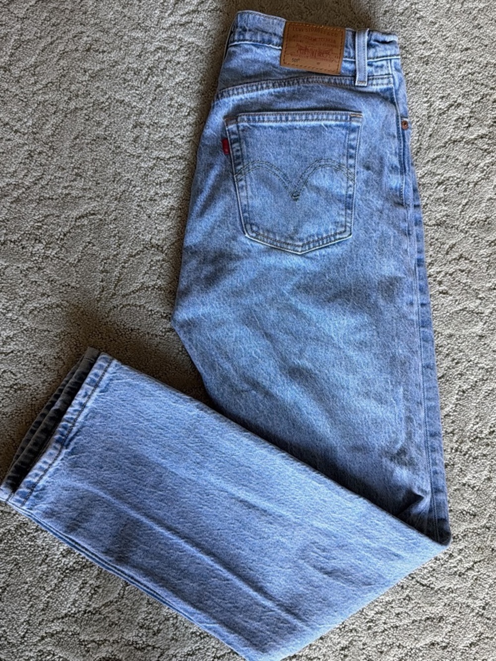 Levi's 501 Original Fit Jeans Original Fit Straight Leg Jeans Waist 28x30 Blue
